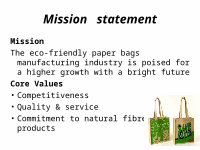 Page 3: business plan of jute bag